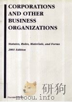 CORPORATIONS AND OTHER BUSINESS ORGANIZATIONS 2001 EDITION（1988 PDF版）