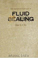 FLUID SEALING   1987  PDF电子版封面  185166100X   