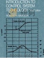 INTRODUCTION TO CONTROL SYSTEM TECHNOLOGY THIRD EDITION（ PDF版）