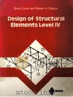 DESIGN OF STRUCTURAL ELEMENTS LEVEL IV   1984  PDF电子版封面  0712104437   
