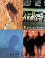 PSYCHOLOGY IN CONTEXT VOICES AND PERSPECTIVES（1997 PDF版）