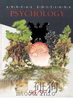 PSYCHOLOGY 96/97 TWENTY-SIXTH EDITION   1996  PDF电子版封面  0697316769  KAREN G.DUFFY 