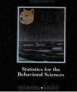 STATISTICS FOR THE BEHAVIORAL THIRD EDITION   1992  PDF电子版封面  0314908765  FREDERICK J GRAVETTER LARRY B. 