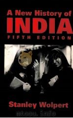 A NEW HISTORY OF INDIA FIFTH EDITION   1997  PDF电子版封面  0195100310  STANLEY WOLPERT 