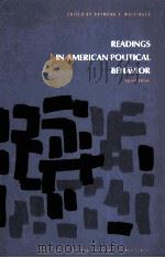 READINGS IN AMERICAN POLITICAL BEHAVIOR SECOND EDITION（1970 PDF版）