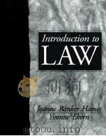 INTRODUCTION TO LAW   1998  PDF电子版封面  0132447819   