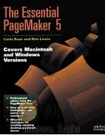 THE ESSENTIAL PAGEMAKER 5.0（1993 PDF版）