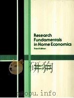 RESEARCH FUNDAMENTALS IN HOME ECONOMICS THIRD EDITION（1986 PDF版）