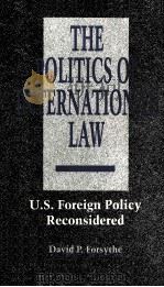 THE POLITICS OF INTERNATIONAL LAW U.S.FOREIGN POLICY RECONSIDERED（1990 PDF版）