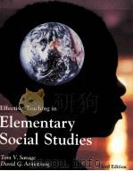 EFFECTIVE TEACHING IN ELEMENTARY SOCIAL STUDIES THIRD EDITION   1996  PDF电子版封面  0133708268  TOM V.SAVAGE 