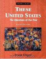 THESE UNITED STATES THE QUESTIONS OF OUR PAST VOLUME I SIXTH EDITION（1995 PDF版）