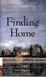 FINDING HOME   1992  PDF电子版封面  0807085189   