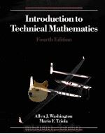 INTRODUCTION TO TECHNICAL MATHEMATICS FOURTH EDITION   1988  PDF电子版封面  0805395385  ALLYN J.WASHINGTON 