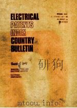 ELECTRICAL PATENTS INDEX COUNTRY BULLETIN SECTION U   1988  PDF电子版封面     