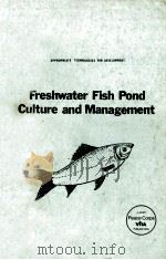 FRESHWATER FISH POND CULTURE AND MANAGEMENT（ PDF版）