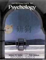 INTRODUCTION TO PSYCHOLOGY 5TH EDITION   1999  PDF电子版封面  0534355781  JAMES W.KALAT 