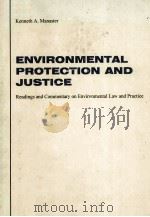 ENVIRONMENTAL PROTECTION AND JUSTICE（1995 PDF版）