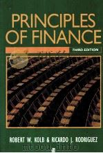 PRINCIPLES OF FINANCE THIRD EDITION   1995  PDF电子版封面  1878975560   