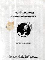 THE RIE MANUAL:FOR PARENTS AND PROFESSIONALS（1979 PDF版）