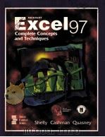 MICROSOFT EXCEL 97 COMPLETE CONCEPTS AND TECHNIQUES   1997  PDF电子版封面  0789513412   