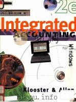 INTEGRATED ACCOUNTING FOR WINDOWS 2E   1998  PDF电子版封面  0538871849   
