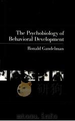 PSYCHOBIOLOGY OF BEHAVIORAL DEVELOPMENT（1992 PDF版）