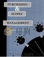 PURCHASING AND SUPPLY MANAGEMENT ELEVENTH EDITION（1997 PDF版）