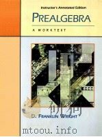 PREALGEBRA A WORKTEXT（1993 PDF版）