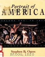 PORTRAIT OF AMERICA SEVENTH EDITION VOLUME I   1999  PDF电子版封面  0395900778  STEPHEN B.OATES 