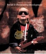 SOCIAL & PERSONALITY DEVELOPMENT THIRD EDITION   1994  PDF电子版封面  053420760X  DAVID R.SHAFFER 