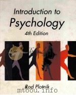 INTRODUCTION TO PSYCHOLOGY 4TH EDITION   1996  PDF电子版封面  0534261426   