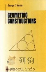 GEOMETRIC CONSTRUCTIONS   1998  PDF电子版封面  0387982760  GEORGE E.MARTIN 