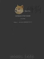 CRYSTAL DATA DETERMINATIVE TABLES THIRD EDITION VOLUME5:ORGANIC COMPOUNDS 1975-1978   1983  PDF电子版封面    ALAN D.MIGHELL JUDITH K.STALIC 