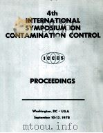4TH INTERNATIONAL SYMPOSIUM ON CONTAMINATION CONTROL   1978  PDF电子版封面     