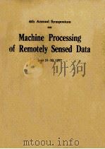 MACHINE PROCESSING OF REMOTELY SENSED DATA JUNE21-23 1977（1977 PDF版）