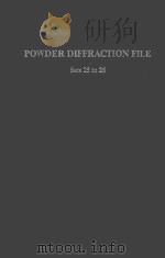 POWDER DIFFRACTION FILE SETS 25 TO 26   1984  PDF电子版封面     