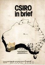 CSIRO IN BRIEF   1977  PDF电子版封面     