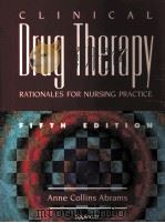 CLINICAL DRUG THERAPY:RATIONALES FOR NURSING PRACTICE FIFTH EDITION   1998  PDF电子版封面  0397553722   