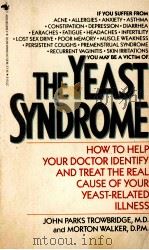 THE YEAST SYNDROME（1988 PDF版）