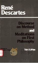 DISCOURSE ON METHOD AND MEDITATIONS ON FIRST PHILOSOPHY THIRD EDITION（1993 PDF版）