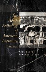 THE HEATH ANTHOLOGY OF AMERICAN LITERATURE THIRD EDITION VOLUME 1（1998 PDF版）