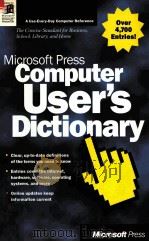 COMPUTER USER'S DICTIONARY   1998  PDF电子版封面  1572318627   