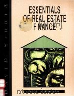 ESSENTIALS OF REAL ESTATE FINANCE 9TH EDITION（1998 PDF版）