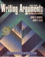WRITING ARGUMENTS A RHETORIC WITH READINGS BRIEF EDITION FOURTH EDITION   1998  PDF电子版封面  0205269184   