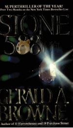 GERALD A BROWNE STONE 588   1987  PDF电子版封面  0425098842   
