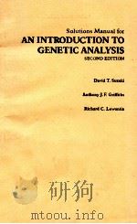 SOLUTIONS MANUAL FOR AN INTRODUCTION TO GENETIC ANALYSIS SECOND EDITION（1981 PDF版）