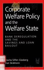 CORPORATE WELFARE POLICY AND THE WELFARE STATE   1997  PDF电子版封面  0202305627   