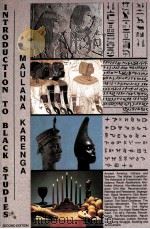 INTRODUCTION TO BLACK STUDIES SECOND EDITION（1993 PDF版）