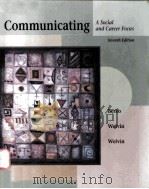 COMMUNICATING A SOCIAL AND CAREER FOCUS SEVENTH EDITION（1998 PDF版）
