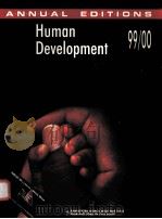 HUMAN DEVELOPMENT 99/00 TWENTY-SEVENTH EDITION（1999 PDF版）